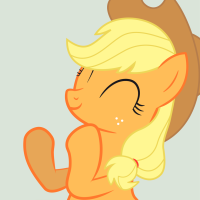 applejack_clopplauding_by_mihaaaa-d3hohmg.gif