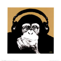 SS543~Headphone-Monkey-Posters.jpg