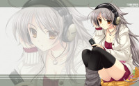 Konachan.com - 66603 gray_hair headphones thighhighs.jpg