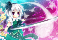 moe 158711 konpaku_youmu nanamomo_rio sword touhou.jpg