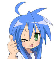 438 - good_job izumi_konata lucky_star vector.jpg