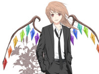 629739 - blonde_hair flandre_scarlet formal genderswap himorogi necktie red_eyes short_hair suit touhou wings.jpg