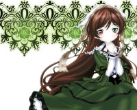 Konachan.com - 59984 bicolored_eyes brown_hair dress rozen_maiden suiseiseki.jpg