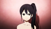 652392 - black_hair brown_eyes k-on! listen!! long_hair nakano_azusa nude side_ponytail smile solo supremer.jpg