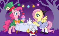 5804 - Alice_in_Wonderland angel DrChrissy fluttershy parody pinkie_pie.jpg