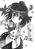 Gelbooru 150801 mahan monochrome shameimaru_aya tagme touhou hat.jpg