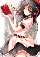 Gelbooru 763997 neo1031 shameimaru_aya tagme touhou hat pointy_ears red_eyes.jpg