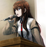 Konachan.com - 91034 brown_hair game_cg huke makise_kurisu microphone steins;gate_cut.jpg