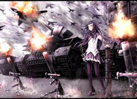 Konachan.com - 112781 akemi_homura mahou_shoujo_madoka_magica plane shouin weapon.jpg