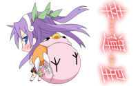 Konachan.com - 55799 bakemonogatari chibi hiiragi_kagami lucky_star parody.jpg