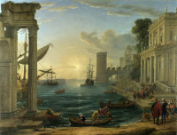 Claude - Seaport with the Embarkation of the Queen of Sheba.jpg