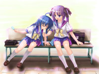 Konachan.com - 40504 hiiragi_kagami izumi_konata kisaragi_miyu lucky_star.jpg