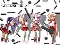 Konachan.com - 6202 cosplay glasses gunslinger_girl hiiragi_kagami hiiragi_tsukasa izumi_konata lucky_star parody seifuku takara_miyuki.jpg