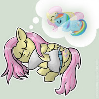 85861-dreaming-fluttershy-pillow-rainbow_dash-ship.jpg