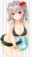 Kashima-and-a-beach-ball-[Kantai-Collection].jpg