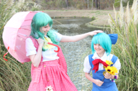 cirno_and_yuuka_by_alucardalina-d4pfi19.jpg