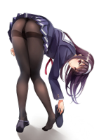 Utaha-putting-on-her-shoes-[Saekano].jpg