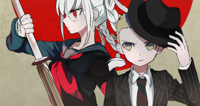 __kuzuryuu_fuyuhiko_and_pekoyama_peko_danganronpa_.jpg