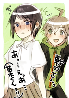 __ikusaba_mukuro_and_naegi_makoto_danganronpa_and_.jpg
