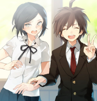 __ikusaba_mukuro_and_naegi_makoto_danganronpa_and_.jpg