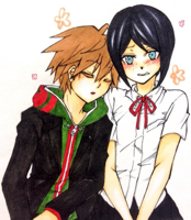 __ikusaba_mukuro_and_naegi_makoto_danganronpa_and_.jpg