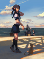 __fubuki_shirayuki_and_tenryuu_kantai_collection_d.jpg