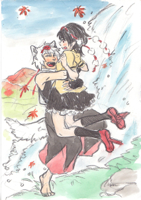 __inubashiri_momiji_and_shameimaru_aya_touhou_draw.jpg