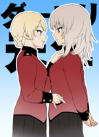 __darjeeling_and_itsumi_erika_girls_und_panzer_dra.jpg