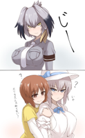 __itsumi_erika_nishizumi_miho_and_shoebill_girls_u.jpg