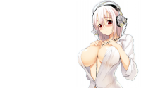 Konachan.com - 13752 headphones nitroplus soniko white.png