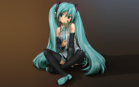 Konachan.com - 77773 aqua_hair green_eyes hatsune_miku headphones rustle skirt thighhighs twintails vocaloid.png