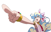 Konachan.com - 31081 nia_teppelin parody phoenix_wright tengen_toppa_gurren_lagann transparent.png