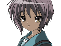 Konachan.com - 20094 cardigan nagato_yuki seifuku suzumiya_haruhi_no_yuutsu transparent vector.png