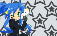 Konachan.com - 7526 cosplay darker_than_black duplicate hei izumi_konata lucky_star mask parody stars vector.png