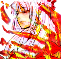 598951 - close-up face fire fujiwara_no_mokou kryu long_hair red_eyes solo touhou white_hair.png