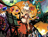 307098 - animal blonde_hair bunny canvas_(object) colorful flandre_scarlet hat mushroom paint paintbrush painting side_ponytail surreal touhou tree umigarasu.png