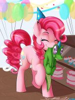 canterlot_gardens_print__pinkie_pie_by_spittfirear.png