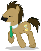 doctor_whooves_troting_with_his_psychich_paper_by_.png