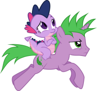 flipside_twilight_and_spike_by_punzil504-d5trluc.png