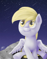 615466__safe_solo_derpy+hooves_pegasus_moon_stars_.png