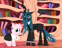 585455__safe_oc_queen+chrysalis_fluffle+puff_artis.png