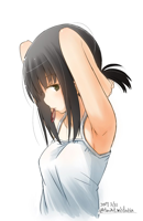 Putting-Her-Hair-Up-[KanColle].png