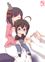 __shigure_and_yamashiro_kantai_collection_drawn_by.png