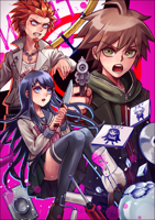 __kuwata_reon_maizono_sayaka_and_naegi_makoto_dang.png