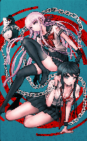 __kirigiri_kyouko_maizono_sayaka_and_monokuma_dang.png