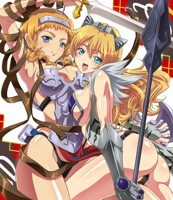 __elina_and_leina_queen_s_blade_drawn_by_arai_nobu.png